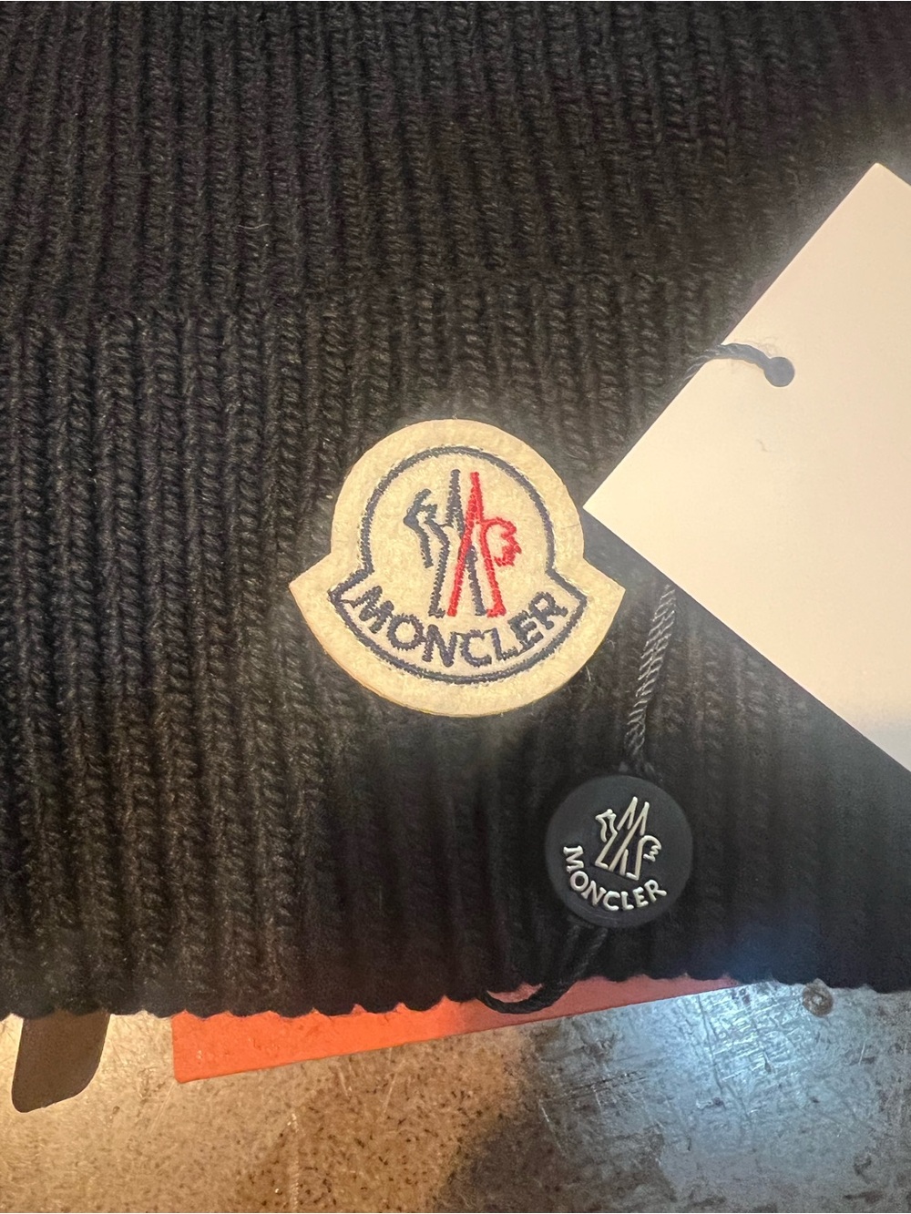 Moncler Men’s Black beanie